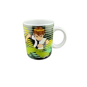 Cartoon Network Ben 10 It's Hero Time Ceramic Coffee Mug 12 oz